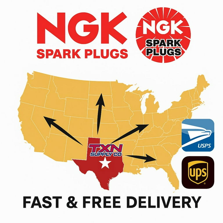NGK 5574 BPM8Y Spark Plugs 3PACK - Walmart.com