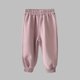 thumbnail image 2 of Odeerbi 1-10 Años Niños Niñas Algodón Pantalones Workout Athletic Deportes Jogger Pantalones Color Sólido Cintura Elástica Lindo Joggers, 2 of 4