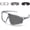 Transparent, variant on UV400 Photochromic Polarized Sports Glasses, Non-Slip PC Lens Cycling Sunglasses Unisex for Outdoor Running Driving