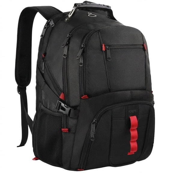 YOREPEK Travel Laptop Backpacks, 50L Airline Approved Carry on Backpack for Adults, Black
