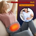 thumbnail image 6 of Period Heating Pad for Cramps, Stomach Waist Heating Pad for Hand 3 in 1, Uterine Warm Belt, Hand & Waist Heating Pad for Menstrual with 3 Heating, 7.5in Extended Strap, 59in Power Cord, Washable, 6 of 12