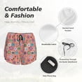 thumbnail image 6 of Haiem Color Flowers Women's 2 in 1 Running Shorts - Lightweight Athletic Workout Gym Yoga Breathable Sports Shorts Liner with Phone Pockets-Small, 6 of 9
