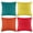 Mixed Color #A, variant on TOPCHANCE Pack of 4 Decorative Throw Pillow Covers 18x18 Inch Outdoor Waterproof Throw Pillow Cases for Patio Garden Balcony Sofa Chairs Bedroom Living Room,Yellow