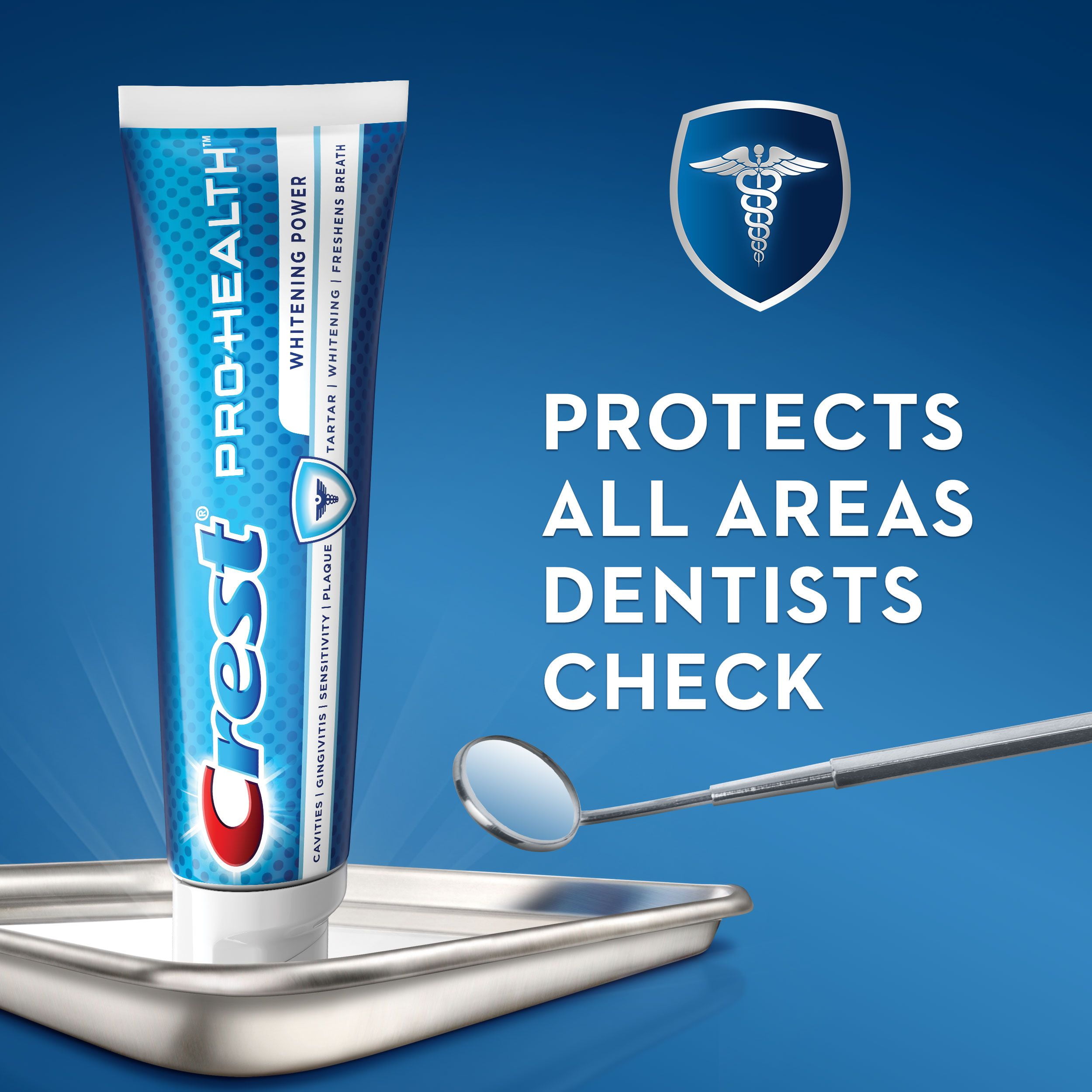 Crest Pro-Health Whitening Power Toothpaste, 4.6 oz, Pack of 3