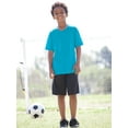 thumbnail image 4 of Jerzees Boys DRI-POWER Sport Short Sleeve Crew T-Shirt, XL, Blazing Orange, 4 of 4