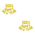 thumbnail image 2 of Transemion Safe And Easy Inflation Happy New Year Balloon Setup For Fun-filled Celebration Gold 2Set, 2 of 6