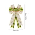 thumbnail image 3 of AYktou Large Honeybee Bows for Wreath, 9×16.5 Inch Ribbon Tree Topper Wreath Bows Front Door Hanging Ornaments Yellow Floral Spring Bowknot for Gift Wrapping Door Wall Home Decorations Party Supply, 3 of 6