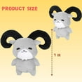 thumbnail image 2 of 99 Nights in The Forest Plush Toys, 9 Inch 99 Night in The Forest The Deer Ram Owl Monster Stuffed Animals Plushies, Collectible Stuffed Toy for Fans and Kids Christmas Birthday Gifts (Ram), 2 of 8