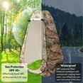 thumbnail image 2 of Shower Tent, Pop up Privacy Tent, Portable Outdoor Camping Tent Bathroom Toilet,Changing Dressing Room Privacy Shelters Room for Hiking and Beach Sun Shelter Picnic Fishing, 2 of 9