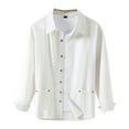 thumbnail image 1 of Men's Casual Button Down Shirt Long Sleeve Comfortable Breathable Slim Fit Everyday Wear for Spring Summer Fall Season, 1 of 5