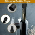 thumbnail image 4 of 8Pcs Silicone Wine Stopper, Reusable Sparkling Wine Bottle Stopper, Silicone Wine Bottle Stopper Wine Seal Stopper. (4 Colors), 4 of 5
