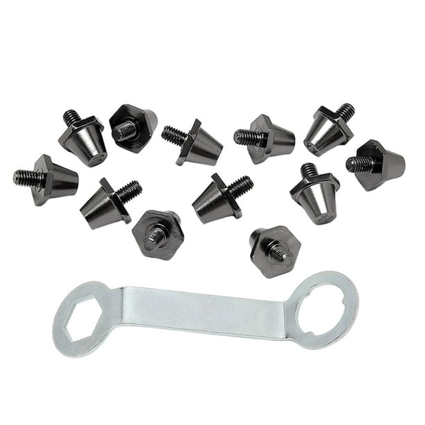 12 Uds Clavos para zapatos de fútbol DYNWAVEMX Tacos de pista 11mm y 13mm