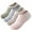 4Pairs Assorted Light, variant on SKOLA Slipper Socks for Women with Grips Fuzzy Slipper Socks Warm Soft Fluffy Socks Non Slip Socks with Grips for Women
