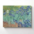 thumbnail image 4 of Van Gogh Wall Art, Irises Canvas Print, Van Gogh Print, Van Gogh Wall Art, Van Gogh Irises, Ready To Hang for Living Room Home Wall Decor 11x14, 4 of 7