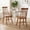 Walnut, variant on Farmhouse Dining Chairs Set of 2, Mid Century Modern Spindle Back Wooden Dining Room Chairs for Kitchen & Living Room, Walnut