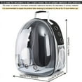 thumbnail image 6 of Scmkd Pet Backpack Carrier For Dog & Cat, Space Capsule Pet Carrier For Outdoor, Cat Backpack Bubble, 6 of 15