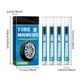 thumbnail image 3 of Tire Marker White - 4 Pack Wide Tip Paint Pens,Long-lasting Oil-based Markers for Car Tires Lettering, Ink Waterproof Permanent Markers, 3 of 8