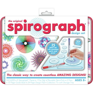 Playkidz Art Spiral Draw Set for Kids - 7 Pcs Arts and Craft Kit