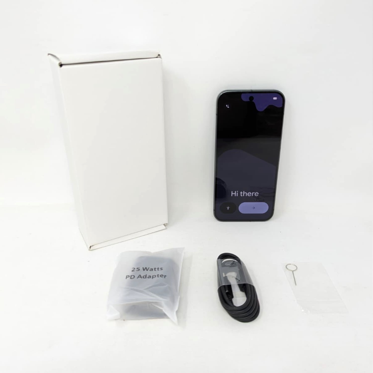 Google Pixel 9 Pro 5G 128GB GR83Y AT&T 6.3" 16GB RAM Smartphone - Obsidian (Fair)
