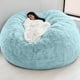 thumbnail image 4 of Funda para silla | Funda para sofá | Protector de muebles circular grande de terciopelo para sala de estar, dormitorio y oficina | Tejido elástico con cierre de cremallera | 180 cm x 90 cm, 4 of 6