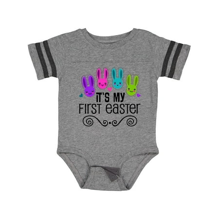 

Inktastic First Easter Baby Bunnies Gift Baby Boy or Baby Girl Bodysuit