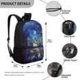 thumbnail image 5 of Uourmeti Owl Large Capacity School Backpack for Work Outdoor, Durable Multiple Pockets Student Bookbag Daypack, 5 of 6