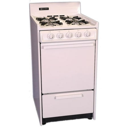 Brown - WNM110-7 - 20 Inch - Gas Range - GloBar Ignition - White
