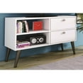 thumbnail image 1 of Manhattan Comfort Dalarna Meuble Télé 35 Pouces Blanc, 1 of 2