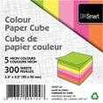 thumbnail image 1 of offismart A00124 Cube de Papier Couleur Néon (Lot de 1), 1 of 1
