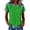 Green, variant on ChoXxx Women's Button Down Soft Like Solid Top Daily Outings Blue S