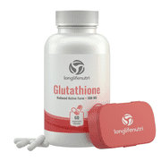 High Potency Glutathione, Milk Thistle & ALA - Immune & Antioxidant, 60 Capsules