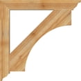 thumbnail image 3 of Ekena Millwork 4"W x 34"D x 34"H Westlake Traditional Rough Sawn Bracket, Western Red Cedar, 3 of 4