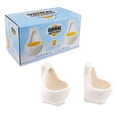 thumbnail image 3 of Set Shot Glass de cerámica esculpida Silver Buffalo Urinal, 3 of 9