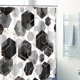 thumbnail image 5 of Cortina de ducha para baño, juegos de cortinas de ducha de tela abstracta para decoración del hogar, 5 of 5
