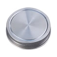 thumbnail image 1 of STRANDCHIC 7Pcs Wide Mouth Mason Jars Stainless Steel Lid for Home Users with Silicone Gasket, 1 of 6
