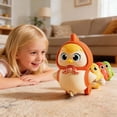 thumbnail image 5 of Wind Up Prone Position Chicken Educational Toy for Baby Crawling and Movement Development, 5 of 5