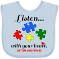 thumbnail image 3 of Inktastic Autism Awareness Boys or Girls Baby Bib, 3 of 4