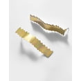 thumbnail image 4 of Gold Plated Designer Geometric Hoops, 4 of 4