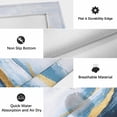thumbnail image 6 of Navy Blue Yellow Outdoor Rug for Patio/Deck/Porch, Non-Slip Large Area Rug 3 x 5 Ft, Oil Painting Modern Ombre Indoor Outdoor Rugs Washable Area Rugs, Reversible Camping Rug Carpet Runner, 6 of 8