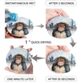 thumbnail image 2 of FMSHPON Orangutan Watercolor Set of 8 Round Coaster for Drinks, Absorbent Ceramic Stone Coasters Cup Mat with Cork Base for Home Kitchen Room Coffee Table Bar Decor, 2 of 6
