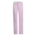 thumbnail image 5 of Gibobby Womens Pants Clearance Sweatpants Solid Cotton Linen Drawstring Elastic Waist Long Wide Leg Pants(Pink,XXL), 5 of 6