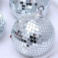 thumbnail image 3 of 12 Pcs/6Pcs  Disco Ball Decoration Mirror Ball Ornament for Party Christmas  Tree Home Decoration, 3 of 7