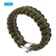 thumbnail image 3 of Pulseras de paracord de supervivencia Uxcell, pulsera de cordón trenzado, verde oscuro, 3 of 5
