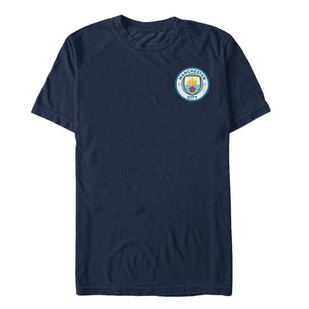 Manchester City Football Club Team Logo Badge Mens Graphic T (Best Football Club Badges)