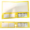 thumbnail image 3 of Two Pocket Folder with Useful Information, Notes Section, and Built-In Ruler: 1CT, 3 of 5