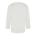 thumbnail image 5 of 3/4 Sleeve Shirt Men Trendy Crew Neck Baseball T Shirts Lightweight Breathable Casual Classic Fit Solid Color T-Shirts Gray XL, 5 of 5