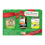 (4 pack) (4 Pack) Greenies, SHEBA, and TEMPTATIONS Holiday Cat Treat Variety Pack