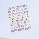 thumbnail image 4 of Pegatinas 3D de Hello Kitty para uñas, accesorios de decoración de Arte de uñas, Sanrio, Anime, dibujos animados, láser, corazón, letra, línea de onda dorada, geometría, 4 of 4