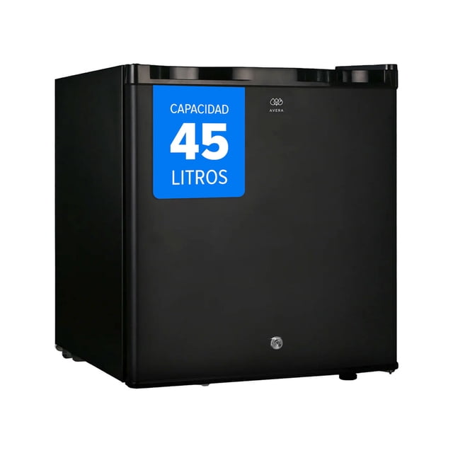 Frigobar Mini Negro 1.6 Pies 45 L Con Llave Avera FB01