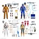 thumbnail image 4 of Figura de acción Super7 ULTIMATES GI Joe Cobra Trooper Scarlett Doc Storm Shadow de 7" GIJoe, dibujos animados clásicos coleccionables, juguetes retro, 4 of 5